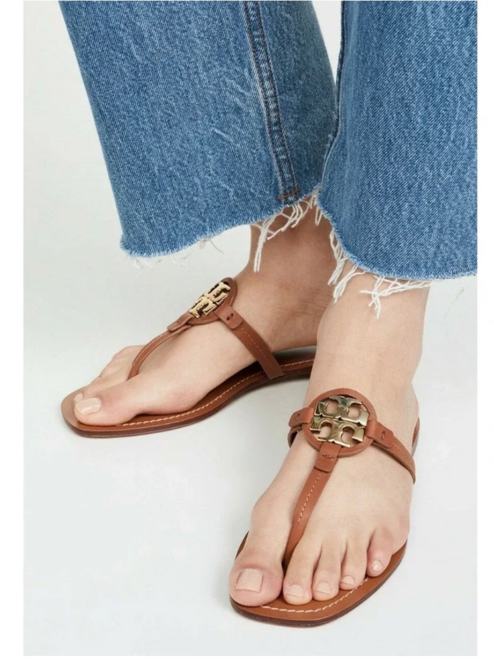Tory Burch Mini Miller Sandal Leather